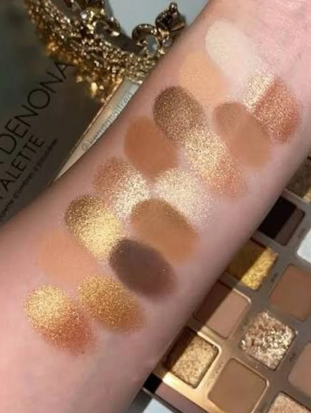 Natasha Denona The Golden Palette - Shimmering Gold Eyeshadow Collection